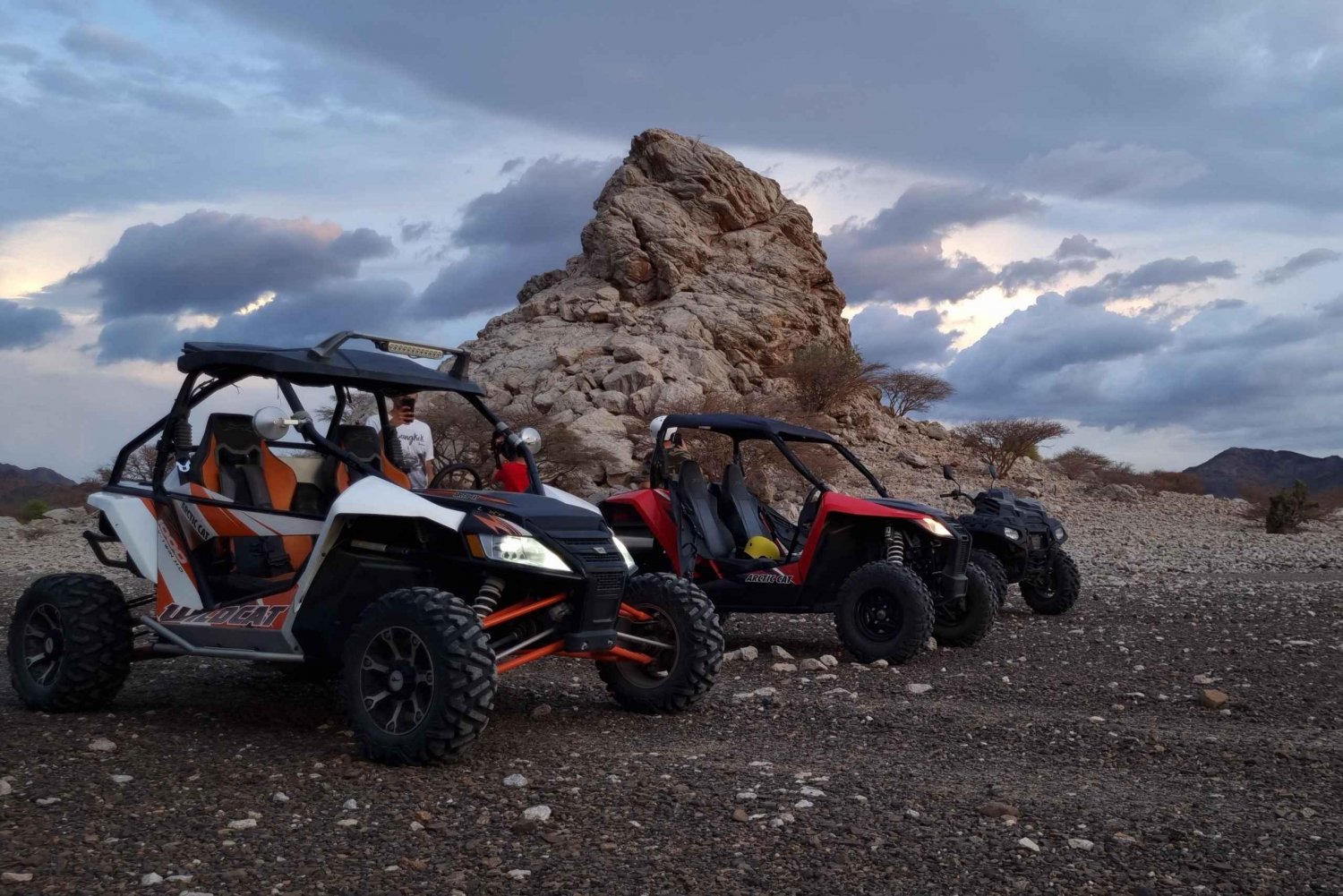 Muscatista 1 tunti: Self Drive ATV-seikkailu Wadi Al Rakissa