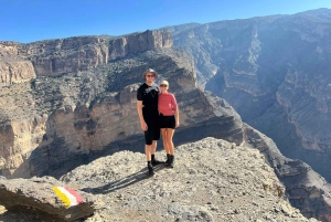 Au départ de Mascate : 2 jours, 1 nuit à Jabal Shams (Grand Canyon)