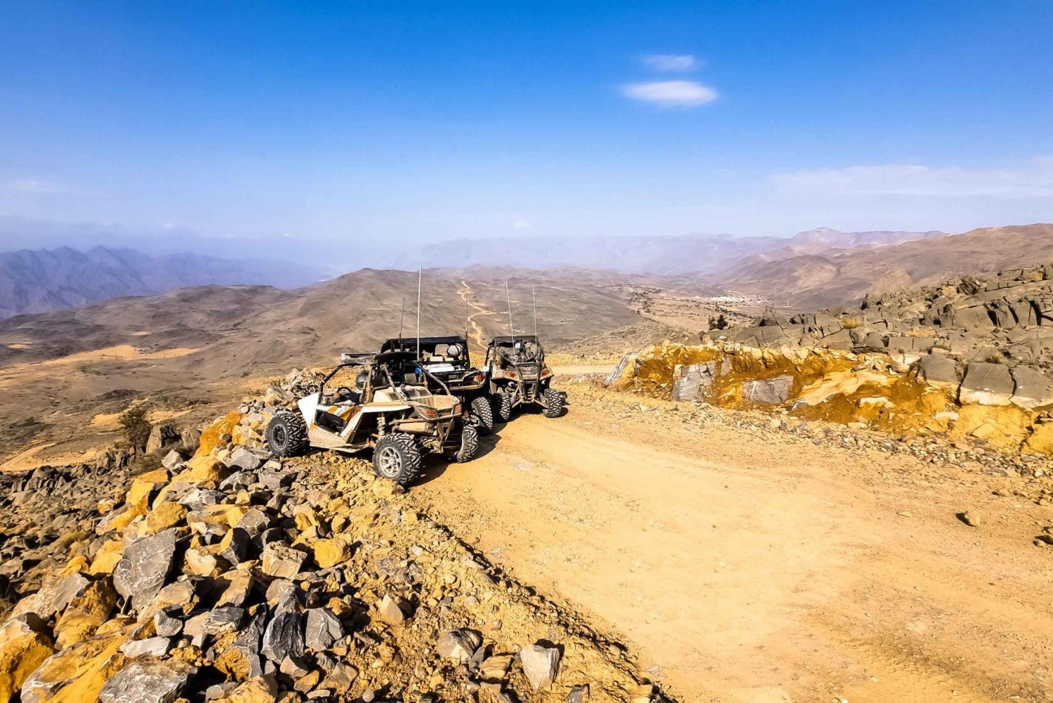 From Muscat: Epic 2-Day UTV Overlanding in Jabal Abyad