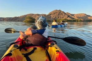 From Muscat : Kayak at Khor al khairan Sunset. Private