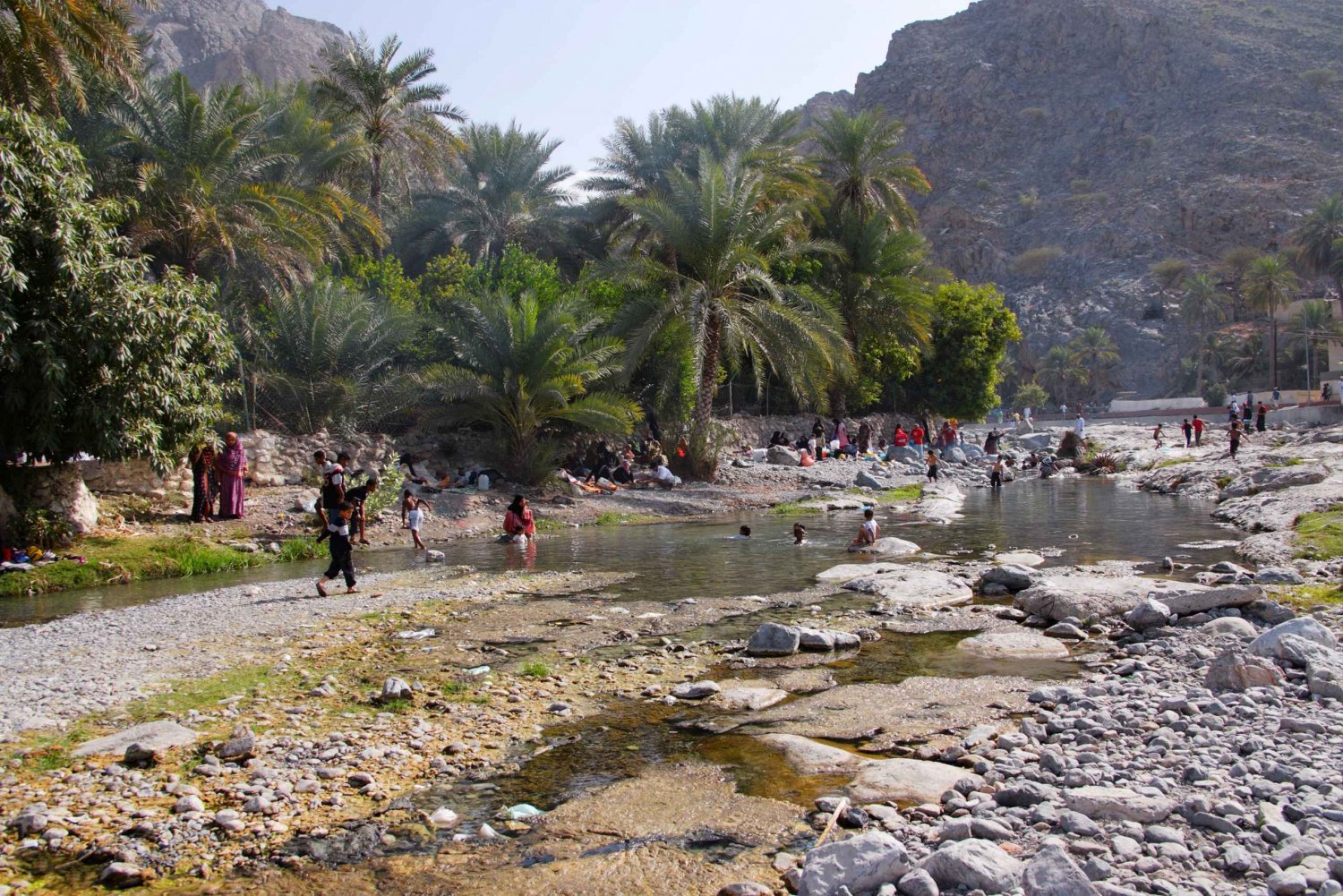 From Muscat: North Dunes Safari and Hot Spring Visit