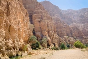 Muscat: Wadi Shab & Bimmah Sinkhole kokopäiväretki lounaalla
