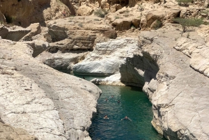 From Muscat: Wahiba Desert & Wadi Bani khalid Private Tour