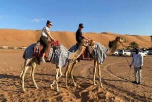 من مسقط: غروب الشمس في رمال وهيبة مع عشاء في مخيم الصحراء