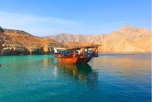 From Dubai-RAK: Khasab Cruise -Dolphin Watching & Snorkeling