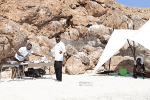 Full Day Damaniyat Island Experience with Beach Barbecue