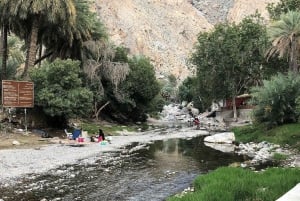 Ganztägiger Ausflug zum Wadi Abyadh-Wekan Dorf-Nakhal Fort-Hot Spring