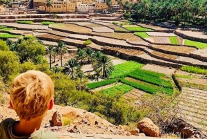 Heldagstur til Wadi Bani Awf-Balad Sayt-Nakhal Fort-Hot Spring
