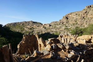 heldagstur i Jabal Akhdar med en let vandretur