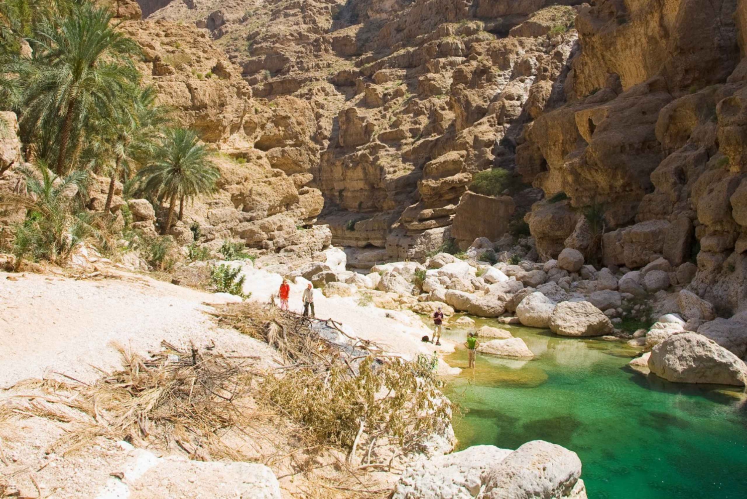 Kokopäiväretki: Wadi Shab&Sinkhole Tour- Tutustu luonnon ihmeeseen