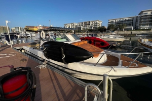 Halve dag snorkelen op de Dimaniyat-eilanden met een mini-jacht