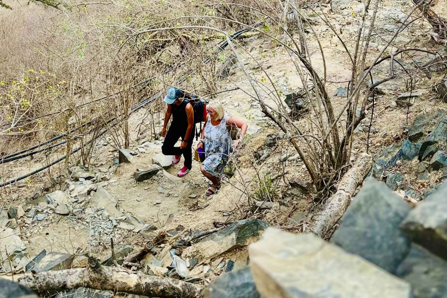 Hike to Hidden Waterfalls – Ayn Ghedh Adventure