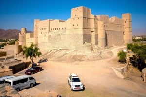 Excursion historique d'une journée à Nizwa, château de Jabreen, fort de Bahla