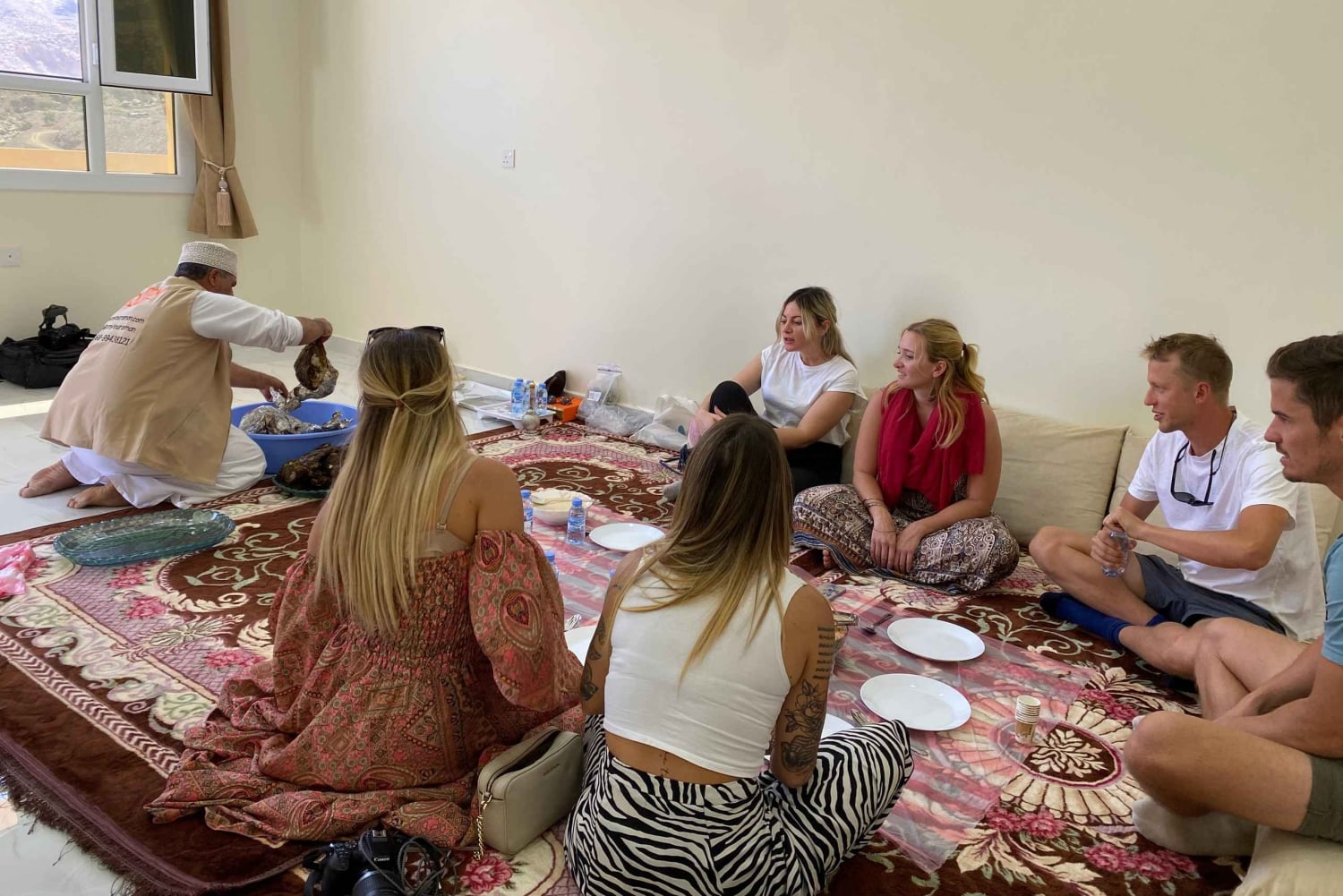 Tour gastronómico em Jabal Shams