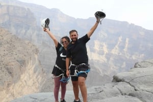 Djebel Shams : via ferrata et promenade panoramique
