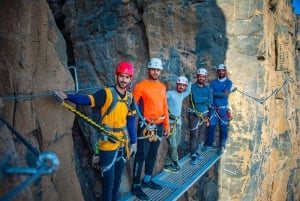 الجبل الأخضر: مغامرة فيا فيراتا وزيب لاين