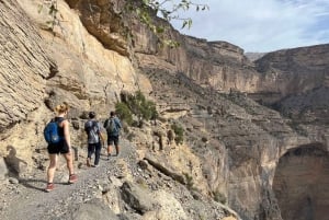 Jebel Shams Balkon Spaziergang