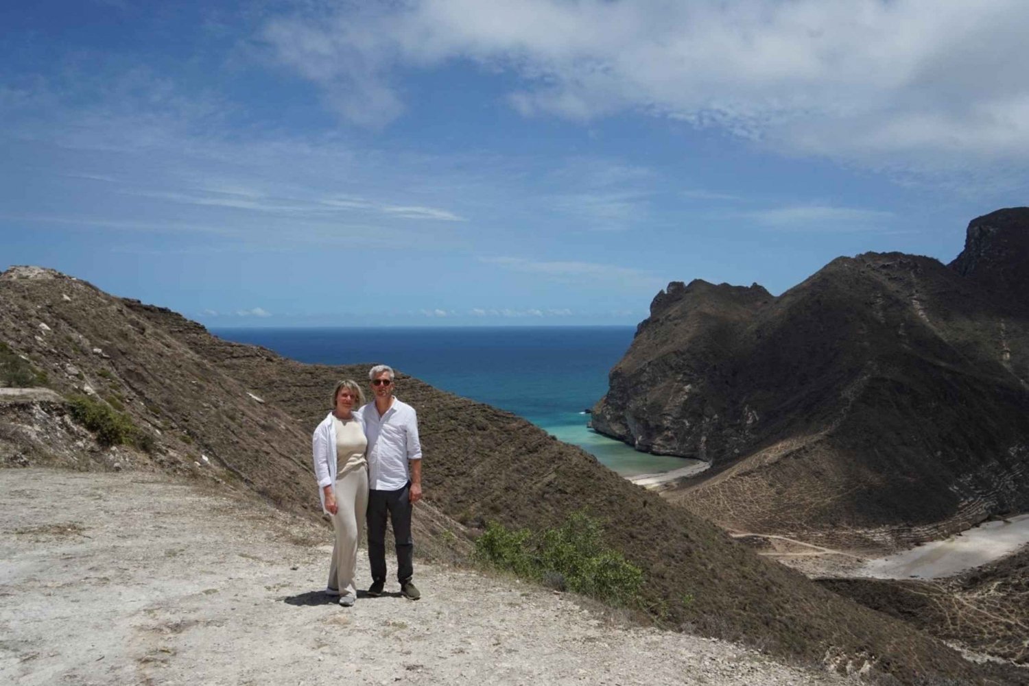 Salalah Ouest : les vagues de Mughsail et le village d'Iftalqout