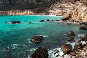 Salalah Ouest : les vagues de Mughsail et le village d'Iftalqout