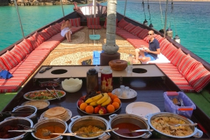 Khasab: Full-Day Khor Sham Dhow Boat Cruise with Lunch