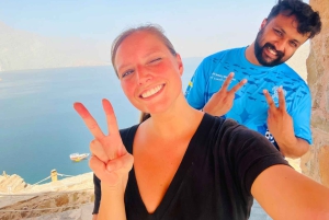 Khasab Musandam |Isola del Telegrafo |Crociera in Dhow |Delfini