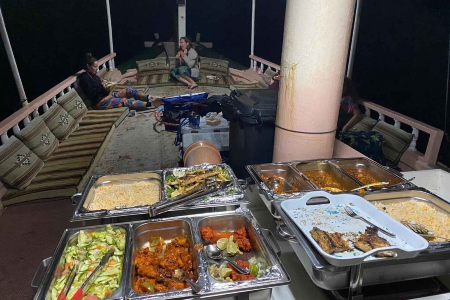 Khasab: Overnachting op een traditionele Dhow voor 24 uur