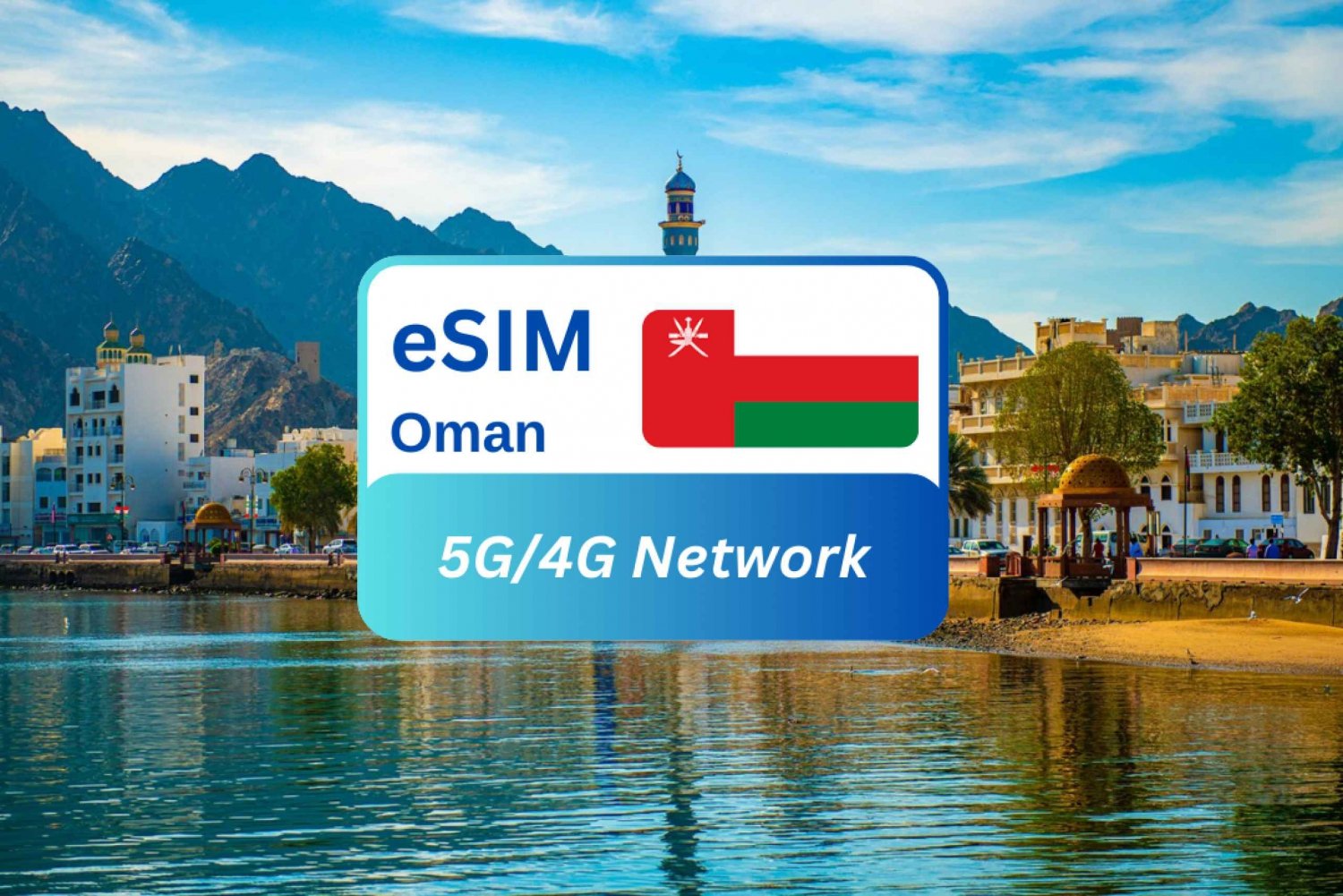 Mascat: Oman Premium eSIM Datentarif für Reisende