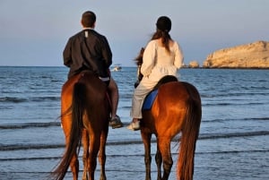Paseos a caballo Mascate | Paseos a caballo en la playa
