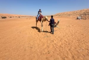 Muscat: Bidiya Desert Sunset Kameltur med transfer