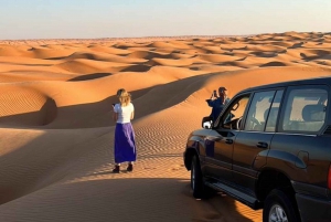 Mascate: Puesta de sol en el desierto y Wadi Bnai Khalid Tour de día completo+Almuerzo