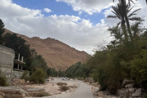 Mascate: Puesta de sol en el desierto y Wadi Bnai Khalid Tour de día completo+Almuerzo