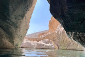 Mascate: Puesta de sol en el desierto y Wadi Bnai Khalid Tour de día completo+Almuerzo