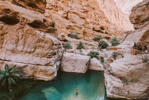 Muscat: Full-Day Wadi Shab & Bimmah Sinkhole + free lunch