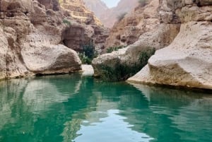 Muscat: Full-Day Wadi Shab & Bimmah Sinkhole + free lunch