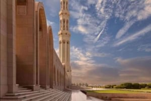 Visite d'une demi-journée à Mascate : mosquée, palais et souk (petit groupe)