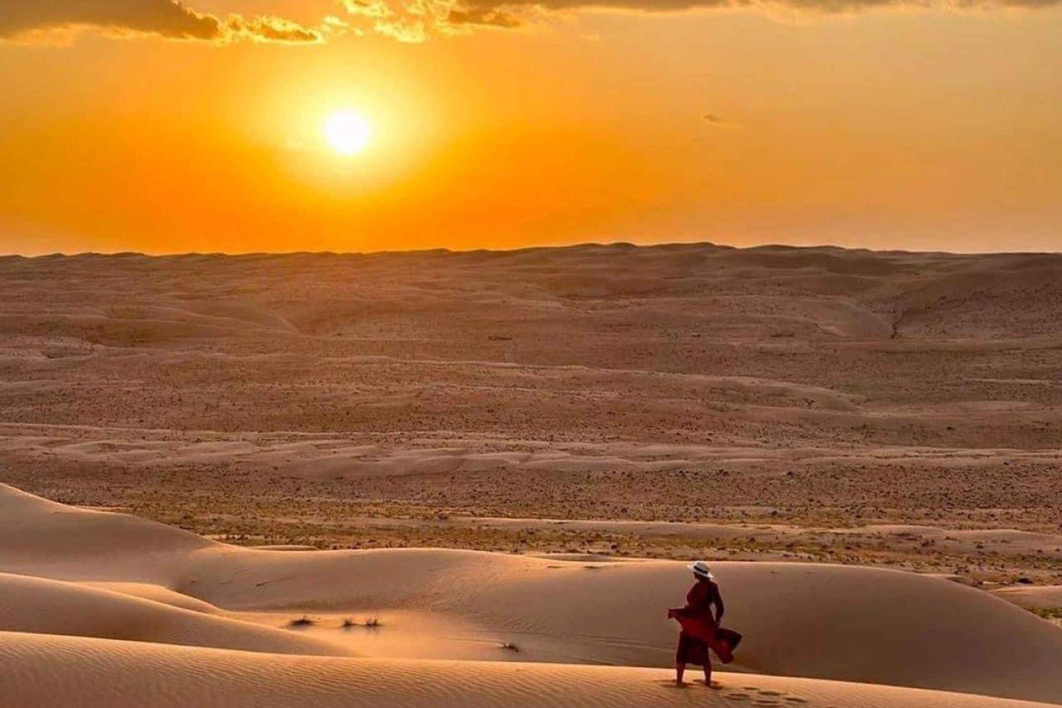 Maskat: Wycieczka 4x4 z kolacją o zachodzie słońca do Ibra i Wahiba Sands