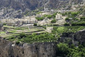 مسقط: جولة غروب الشمس في الجبل الأخضر مع غداء نزهة