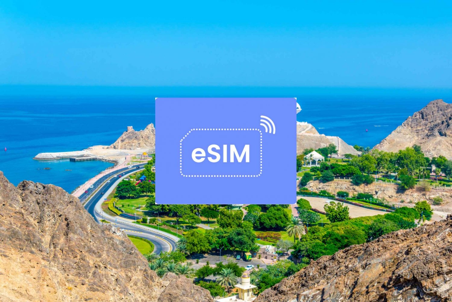 Mascate: Plan de datos móviles itinerantes eSIM de Omán
