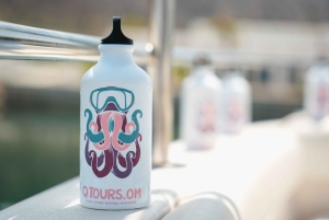 مسقط: استئجار قارب خاص لمدة 3 ساعات مع الغطس