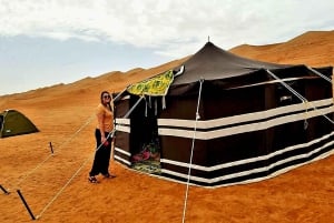 مسقط: جولة صحراء وهيبة رمال الوهيبة الصحراوية الخاصة للمبيت والتخييم