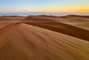 Muscat: Yksityinen päiväretki Wadi Hawriin ja Wahiba Sandsin aavikolle