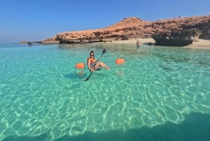 Маскат: сноркелинг и каякинг с черепахами на островах Дайманият