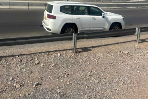 Muscat: Tur til bjergene i solnedgangen med middag og transport