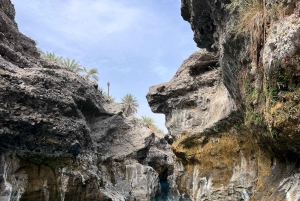 Muscat: Tur til Wadi Al Hoqain Blue Pools med frokost
