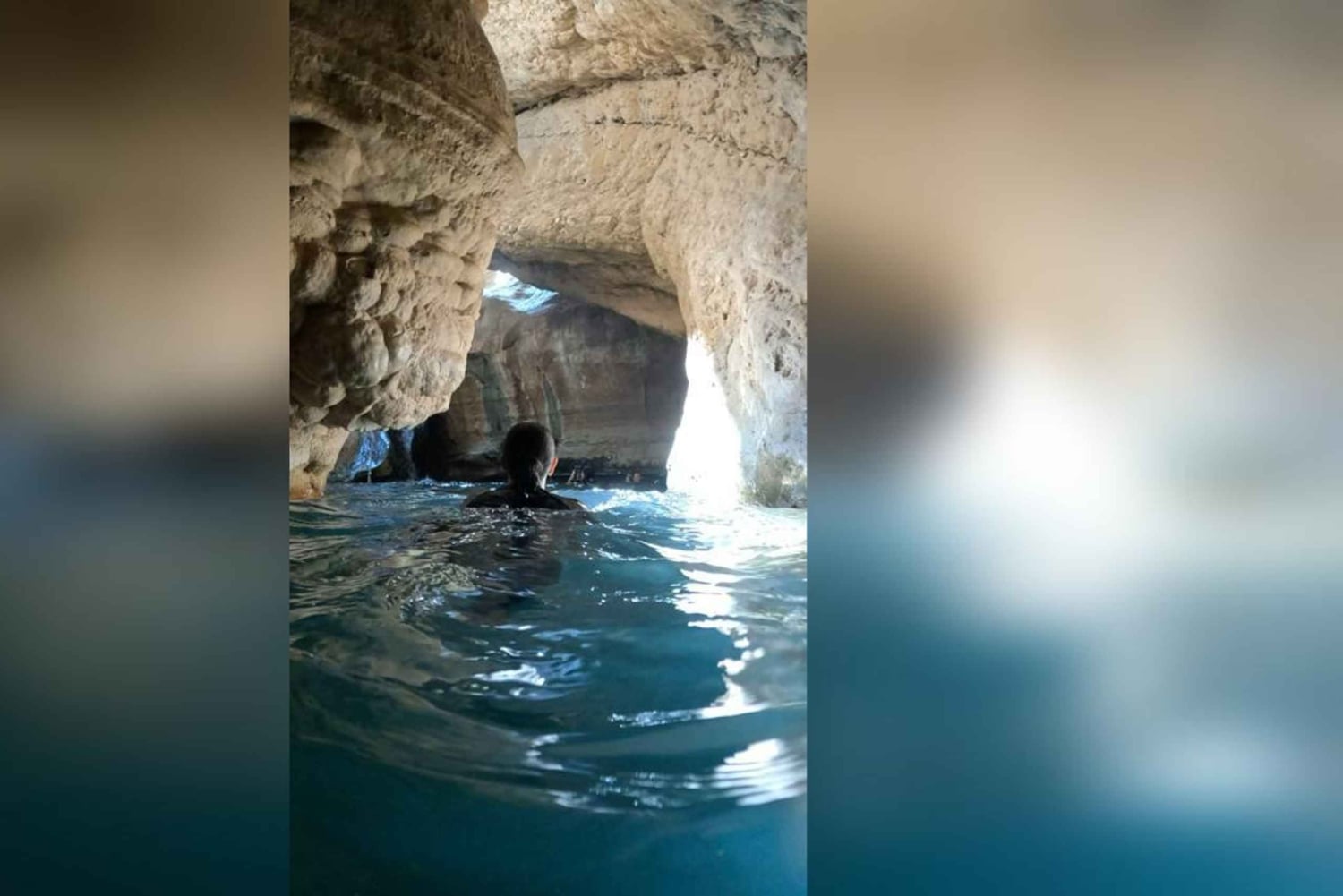 Mascate : excursion au Wadi Shab, à la plage de Fins et au gouffre de Bimmah