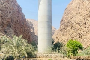 Mascate : visite d'une journée de Wadi Shab avec prise en charge à l'hôtel