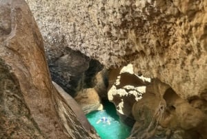 Muscat: Wadi Shab heldagstur med afhentning på hotel