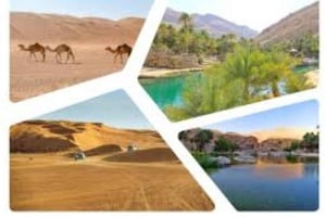 Mascate : visite du désert de Wahiba Sands et du groupe Wadi Bani Khalid