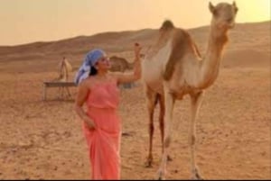 Mascate : visite du désert de Wahiba Sands et du groupe Wadi Bani Khalid