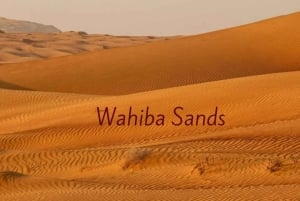 Mascate : visite du désert de Wahiba Sands et du groupe Wadi Bani Khalid
